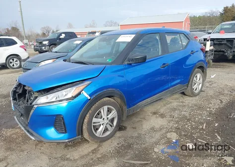 2021 Nissan Kicks S Xtronic Cvt из США, поврежденный, VIN 3N1CP5BV7ML542111